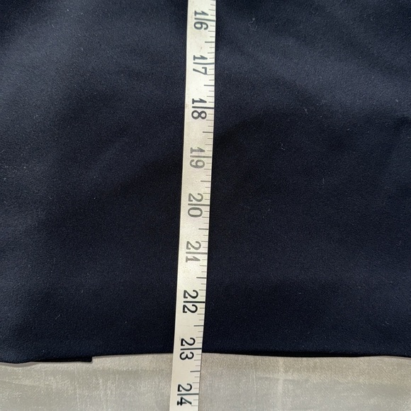 Kasper Petite Black 2pc Career Skirt Suit Skirt & Blazer Jacket Stretch Crepe 8P - Picture 15 of 16